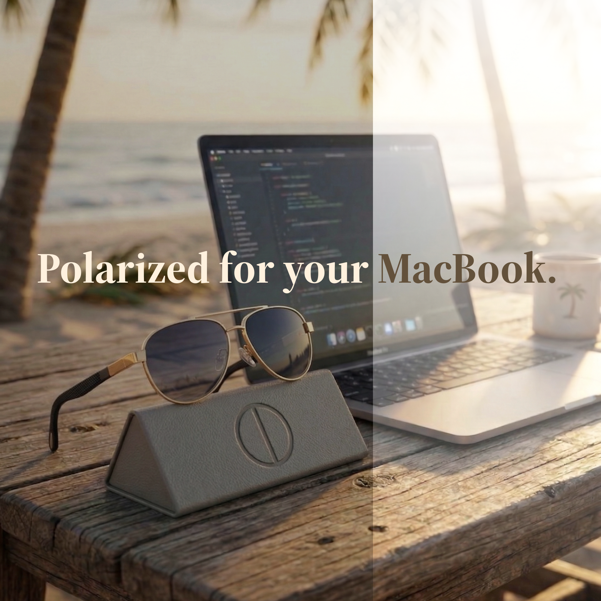 Meridian Aviator Frames - Polarized for MacBook
