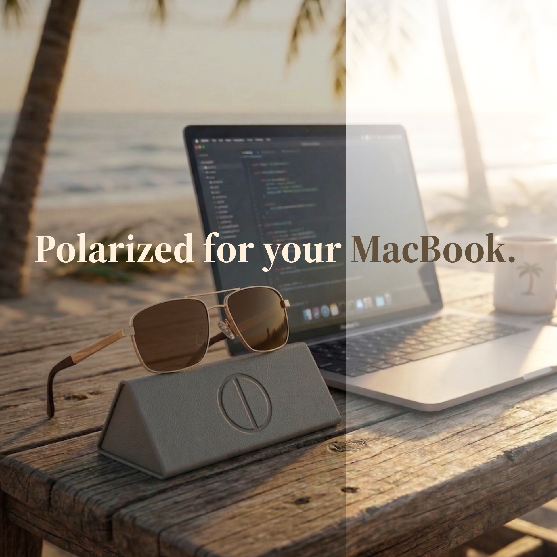 Meridian Grid Frames - Polarized for MacBook